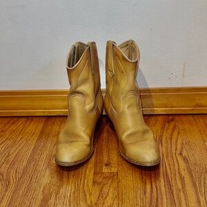 Brown Leather Men Boots size 10.5 (D)